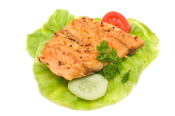 Geräuchertes Makrelenfilet