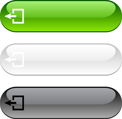 Fototapeta premium Exit button.