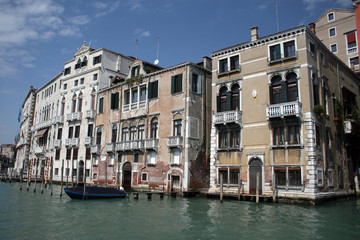 Palaces along Grand Canal, Venice