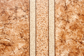 Detailed image of a linoleum