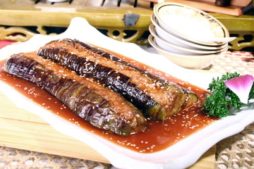 china delicious food--eggplant