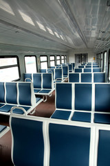 Fototapeta premium interior of a passenger train