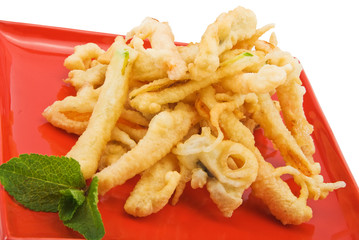 vegetables in tempura