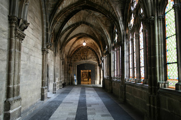 Fototapeta na wymiar Klasztor w Burgos, Hiszpania