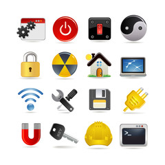 Settings icon set