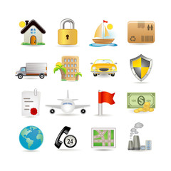 Insurance Icon Set