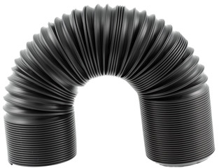 raccord flexible extensible en U, fond blanc