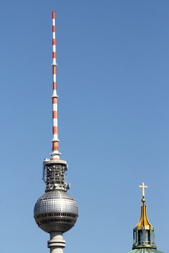 Berlin, Dom- und Fernsehturmspitze