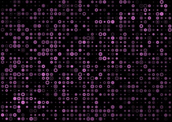 Pink vector doted pattern