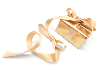 Beautiful golden gift
