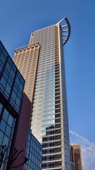 Obraz premium Wolkenkratzer in Frankfurt