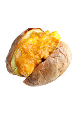 Jacket Potato with Chicken Curry