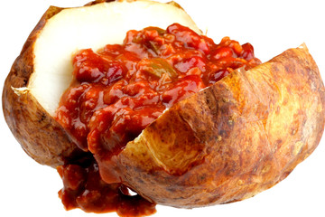 Jacket Potato with Chilli Con Carne