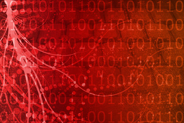 Biotech Futuristic Alien Background