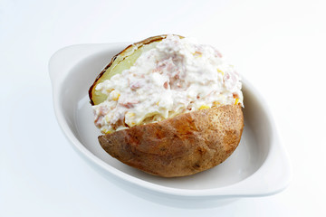 Jacket Potato with Tuna Mayonnaise