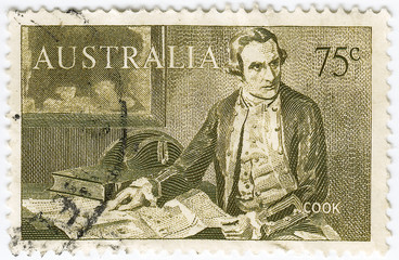 showing Captain James Cook