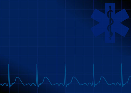 Blue Medical Background