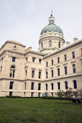 Fototapeta na wymiar Indianapolis, Indiana - State Capitol