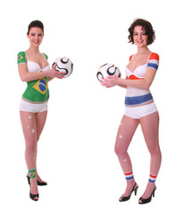 WM 2010 Spiel Brasilien - Niederlande