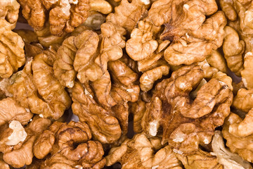 Obraz premium Background from nuts