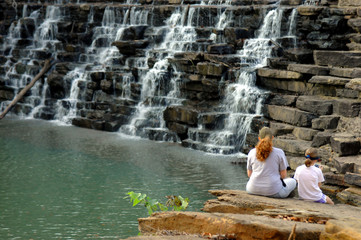 Absorbing beauty of Waterfall
