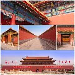 Foto op Canvas Cité interdite à Pékin - Forbidden city in Beijing - China © Delphotostock