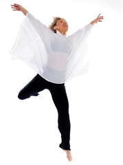 woman modern dancer ballet