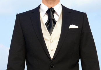 Bräutigam, Hochzeitsanzug