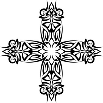 christian Cross Tattoo