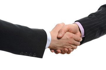 Men handshake