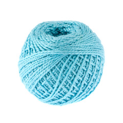 Thread clew isolated on white background