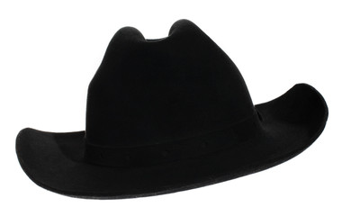 black hat on the white