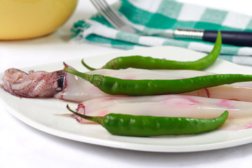 Dish of smoked fish