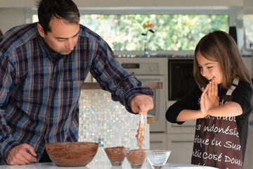 mousse au chocolat familiale