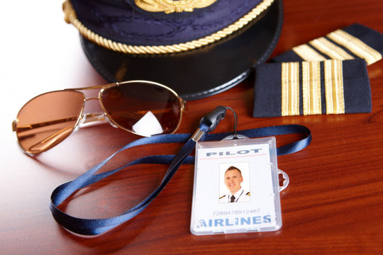 Professional airline pilot equipment