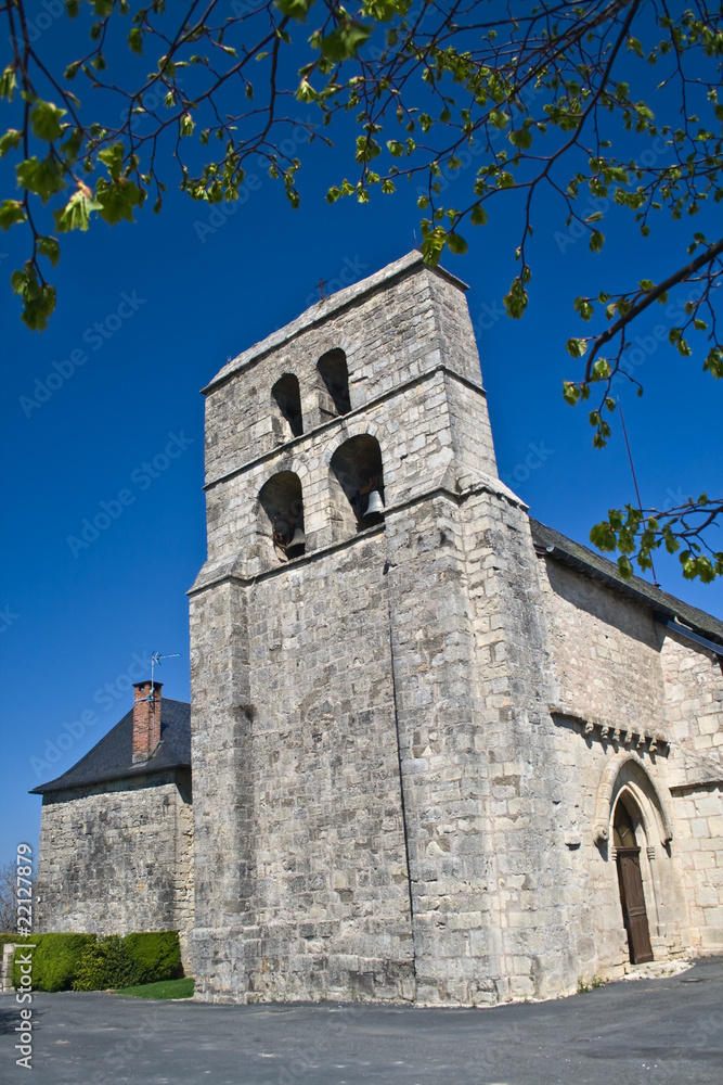 Wall mural Yssandon (Corrèze) - Eglise