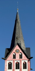 Fototapeta na wymiar Kościół parafialny urodzenia Mariackiego w Kempen na Dolnym Renem