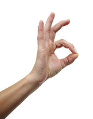 OK gesture