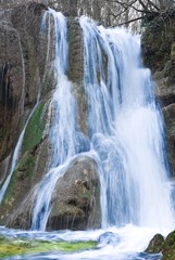 blue spring waterfall