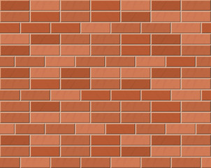 Vector brick wall