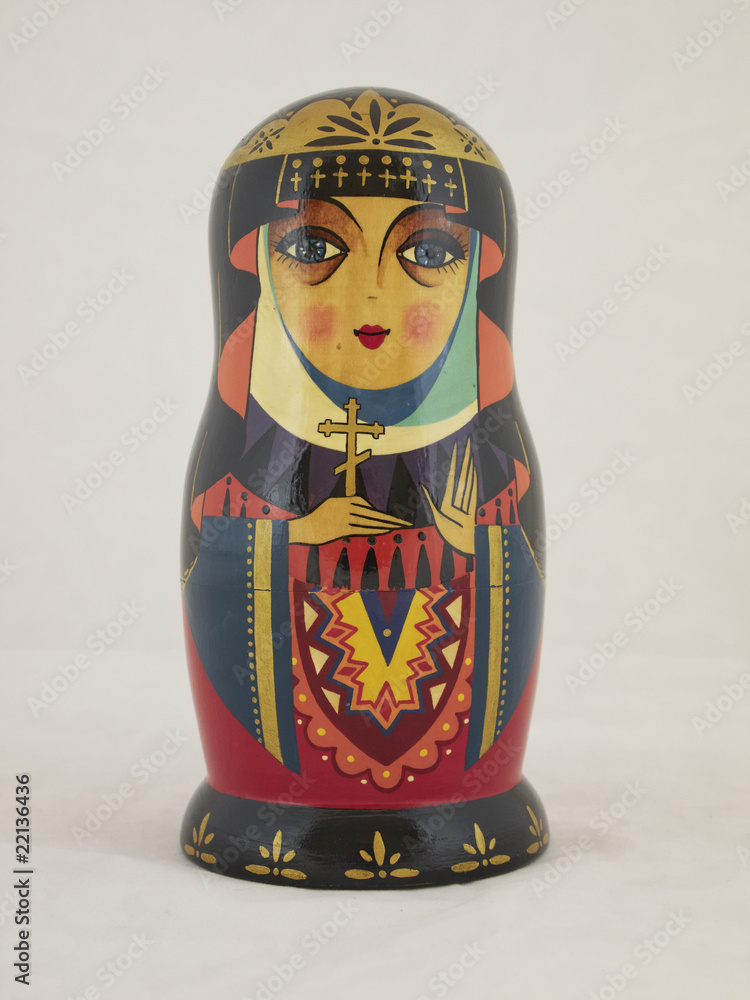 Wall mural Russian nesting doll, Babushka