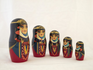 Russian nesting dolls , babushkas