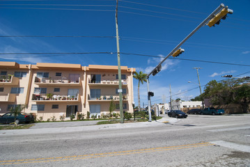 Obraz premium Streets of Miami, Florida