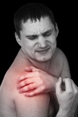Obraz premium Shoulder pain