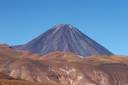 Licancabur volcano, Atacama Desert, Chile