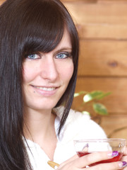 Portrait mit Tee