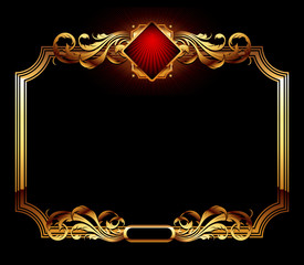 ornate frame