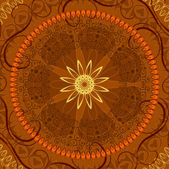 background with arabesques