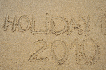 Holiday 2010 en la playa