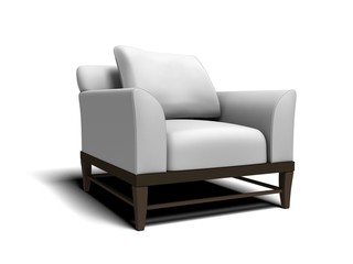 White Armchair